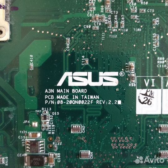 Материнская плата ноутбука asus A3000 08-20QN0022F