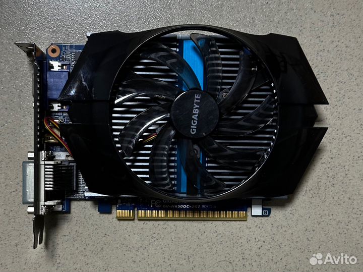 Видеокарта nvidia GeForce GTX 650 (2 гб)