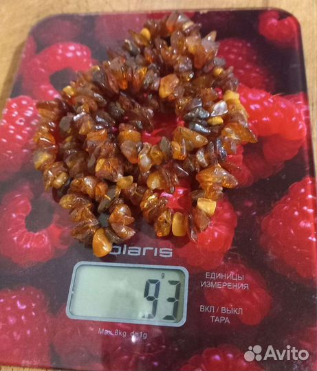 Янтарные бусы