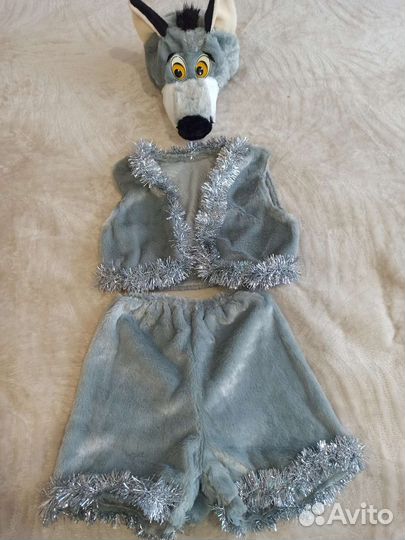 Карнавальный костюм волка (прокат) (92-122)