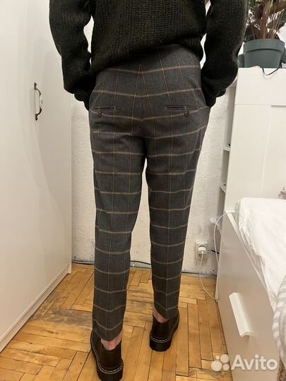 Брюки шерстяные