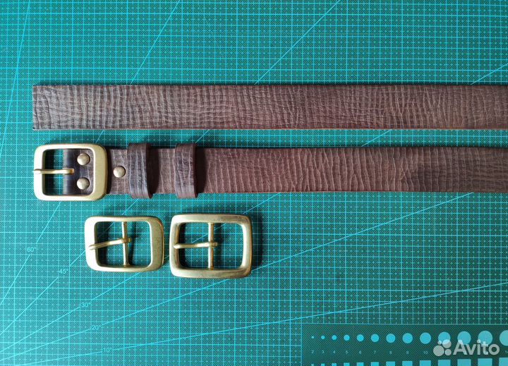 Ремень из натуральной кожи под воском