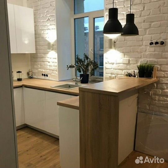 Кухонный гарнитур на заказ. Стильные решения