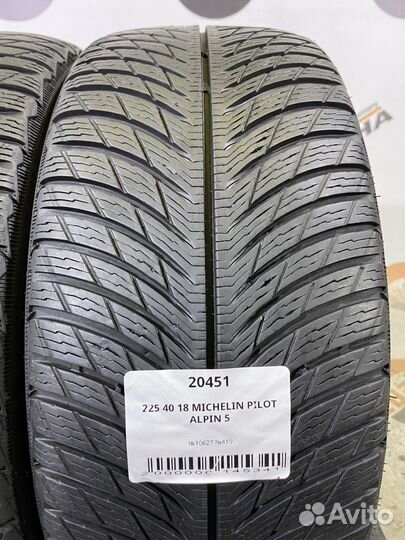 Michelin Pilot Alpin 5 225/40 R18