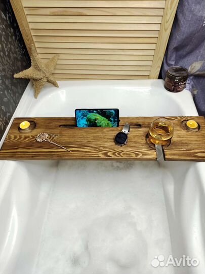 Столик полка для ванной