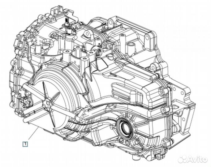 АКПП Chevrolet Cruze J300 1.8