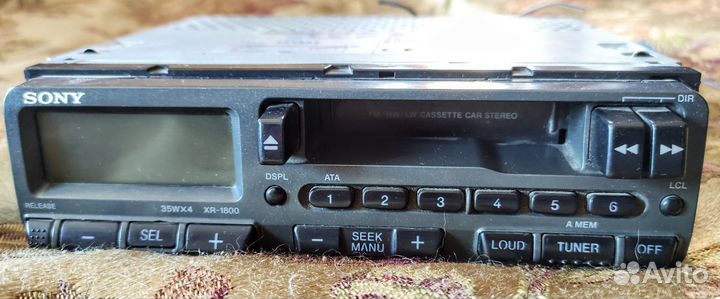 Кассетная автомагнитола sony xr 1800