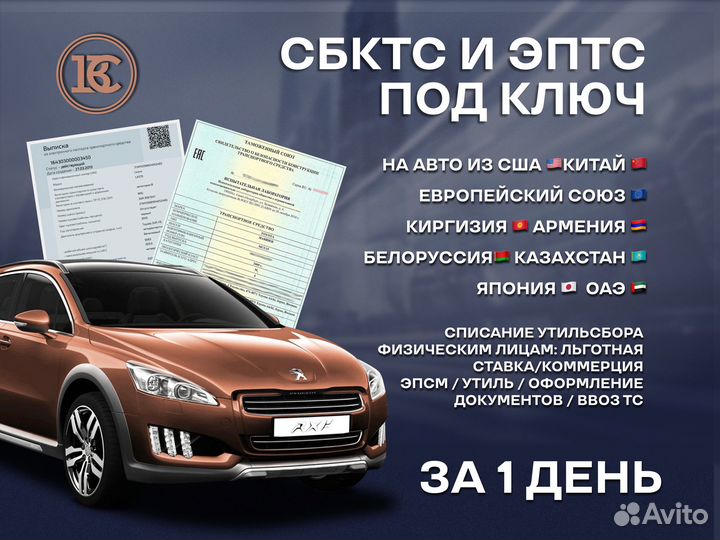 Оформление ЭПТС СБКТС / зоетс / эпсм