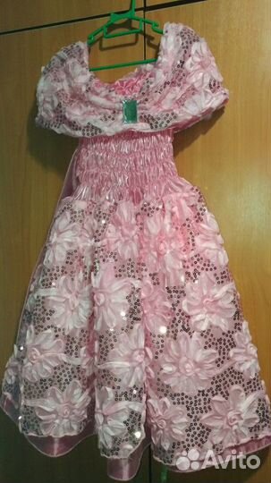 Платье для девочки 4-7 лет