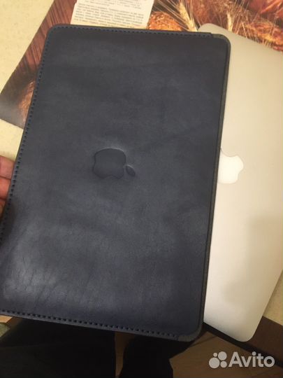 Кожаный чехол для macbook air 11
