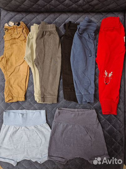 Детские вещи пакетом на мальчика 68 74