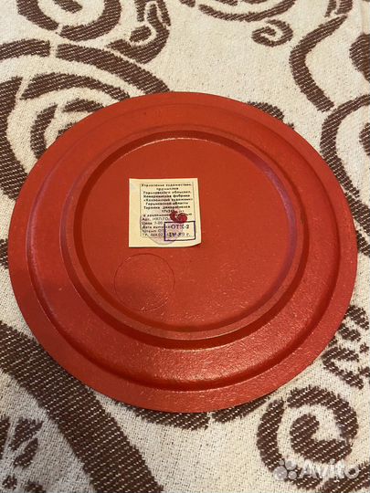 Тарелка декоративная хохлома СССР