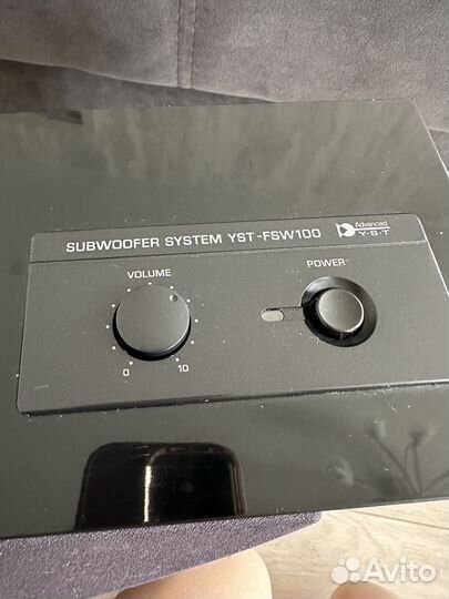 Сабвуфер yamaha yst fsw100