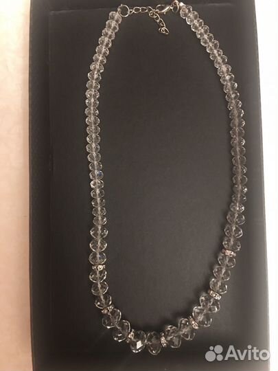 Серьги Брошка Бусы