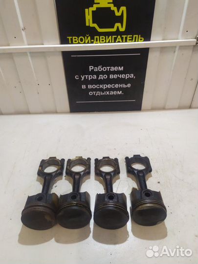 Поршень с шатуном Chery Amulet SQR480