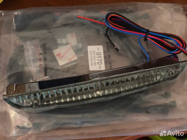 Стоп лед в упаковке на тур пак багажник Harley Dav