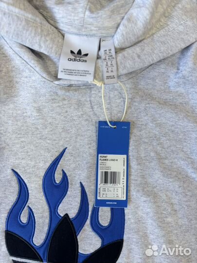 Худи adidas Originals flames logo H