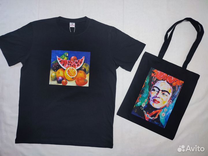 Футболка + шопер