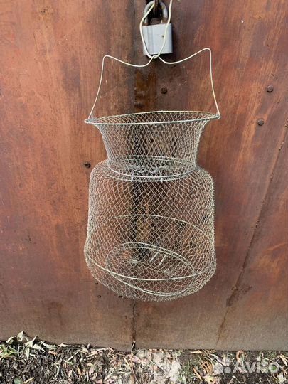 Садок рыболовный металлический Новый
