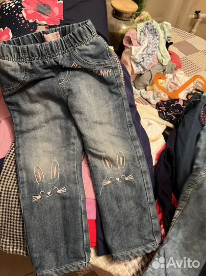Вещи пакетом на девочку 92 98