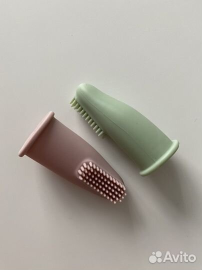 Зубная щетка детская/ пальчиковая щетка