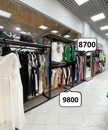 Торговое оборудование для магазина одежды