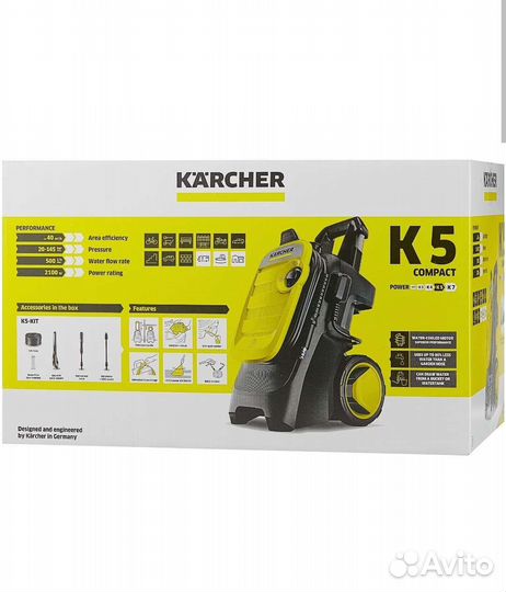 Мойка высокого давления karcher K 5 Compact