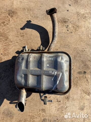 Киа церато 1 хэтчбек глушитель