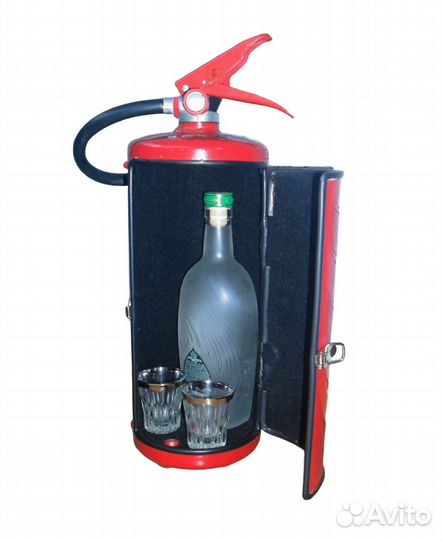 Огнетушитель- Бар с подсветкой