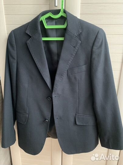 Пиджак для мальчика 140 черный