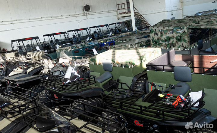 Квадроцикл вездеход Nord-Пикап (Снегоболотоход)