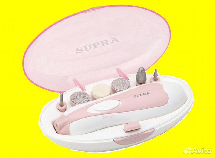 Маникюрный набор Supra MPS-102 pink