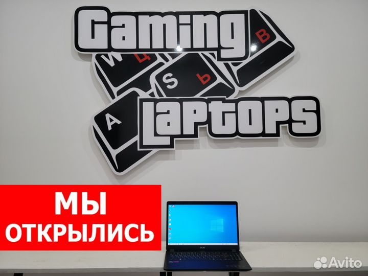 Безрамочный ультрабук Acer Ryzen3/Radeon 540x