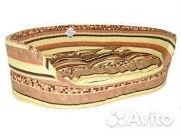 Лежак для большой собаки с бортиком