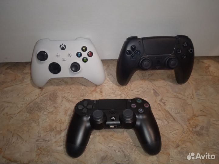 Геймпады Xbox series,ps5,ps4. Оригинал