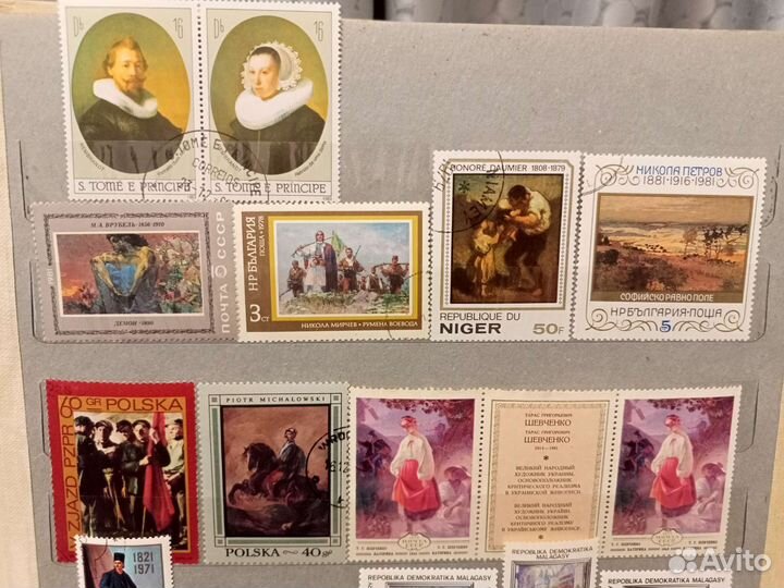 Марки живопись