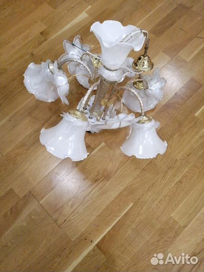 Люстра и 2 шт бра комплект