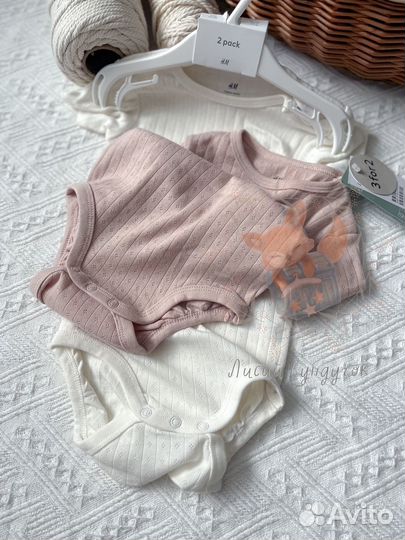 Боди hm на девочку 86