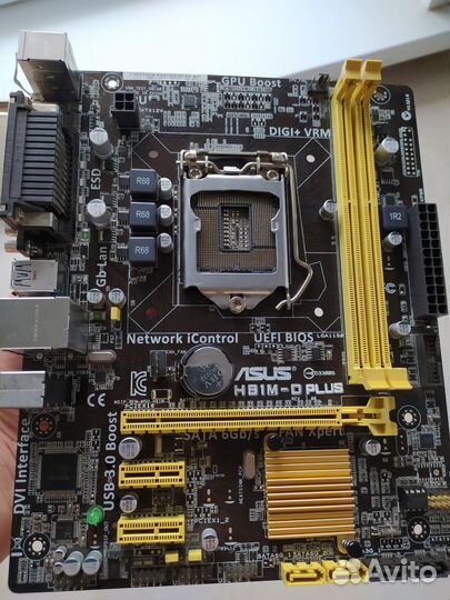Материнская плата Asus H81M-D plus