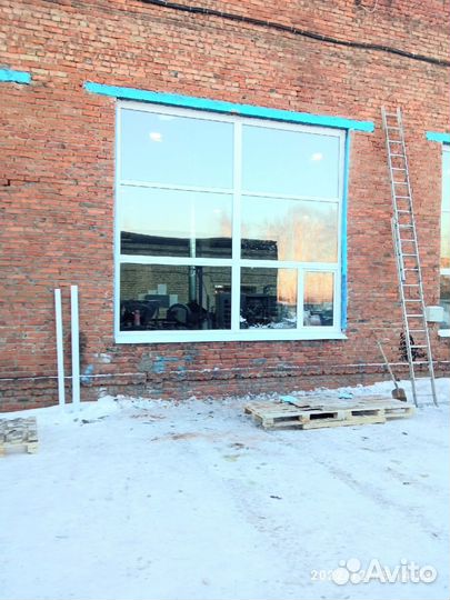Окна с завода в Кропоткине