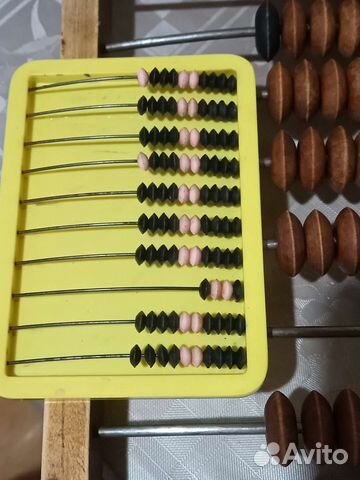 Счеты деревянные, пластик СССР