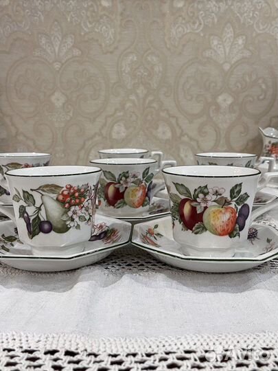 Чайный сервиз Johnson brothers, чайные пары