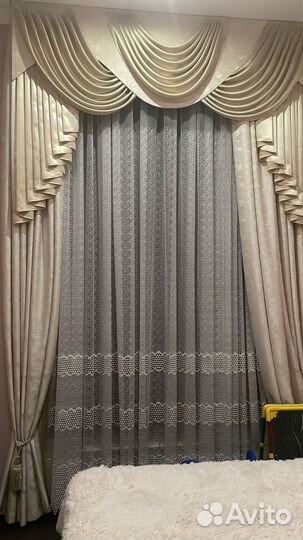 Ламбрекен, шторы, тюль