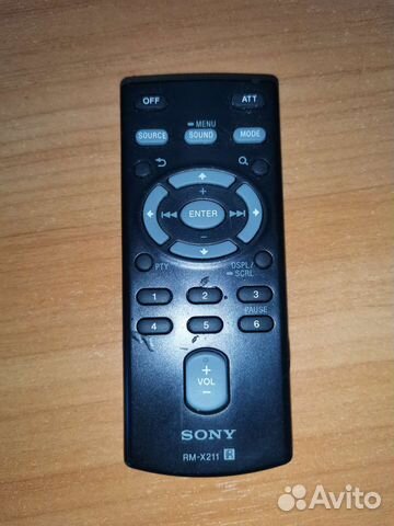 Пульт ду автомагнитола Sony