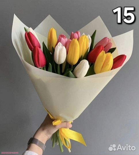 Букеты из тюльпанов (Арт.13431)