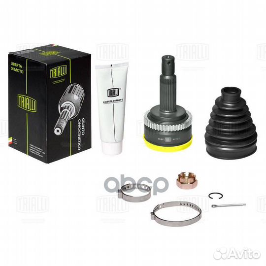 Шрус Kia Soul 08- AT наружный (+ABS) Trialli GO