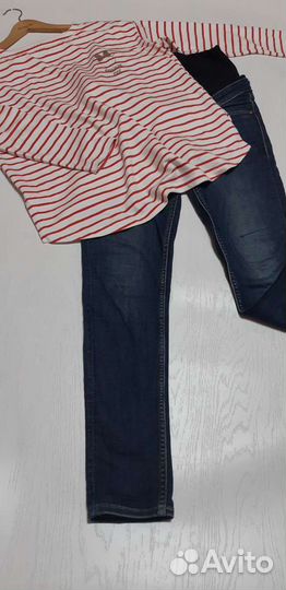 Одежда для беременных 42-44. Джинсы H&M + кофта