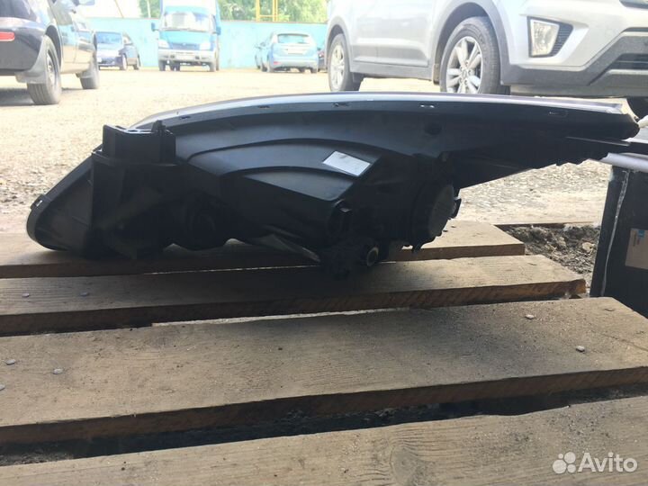 Фара правая линза Solaris рестайлинг 2014-2017