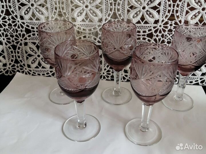 Графин с рюмками СССР