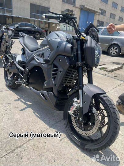 Электромотоцикл ducati diavel devil 8000W (ремень)